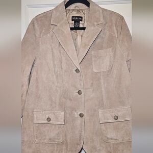 Vintage Tan Suede Jacket Sz XL